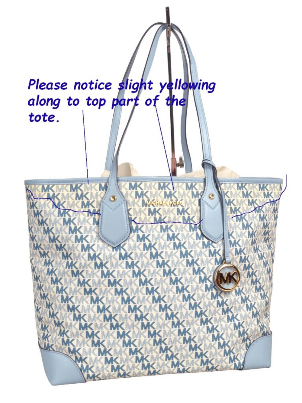 Michael Kors Large Signature Canvas Tote(PROJECT PURSE)